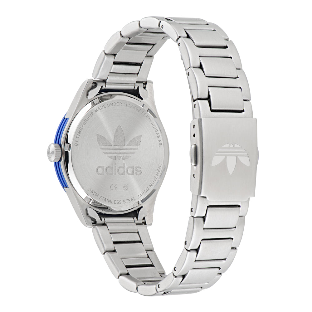 Adidas Watch for Men and Women, Quartz Movement, White Dial - ADS-0109