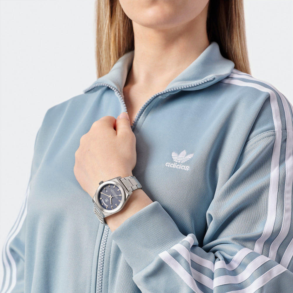 Adidas Watch for Men and Women, Quartz Movement, Blue Dial - ADS-0122