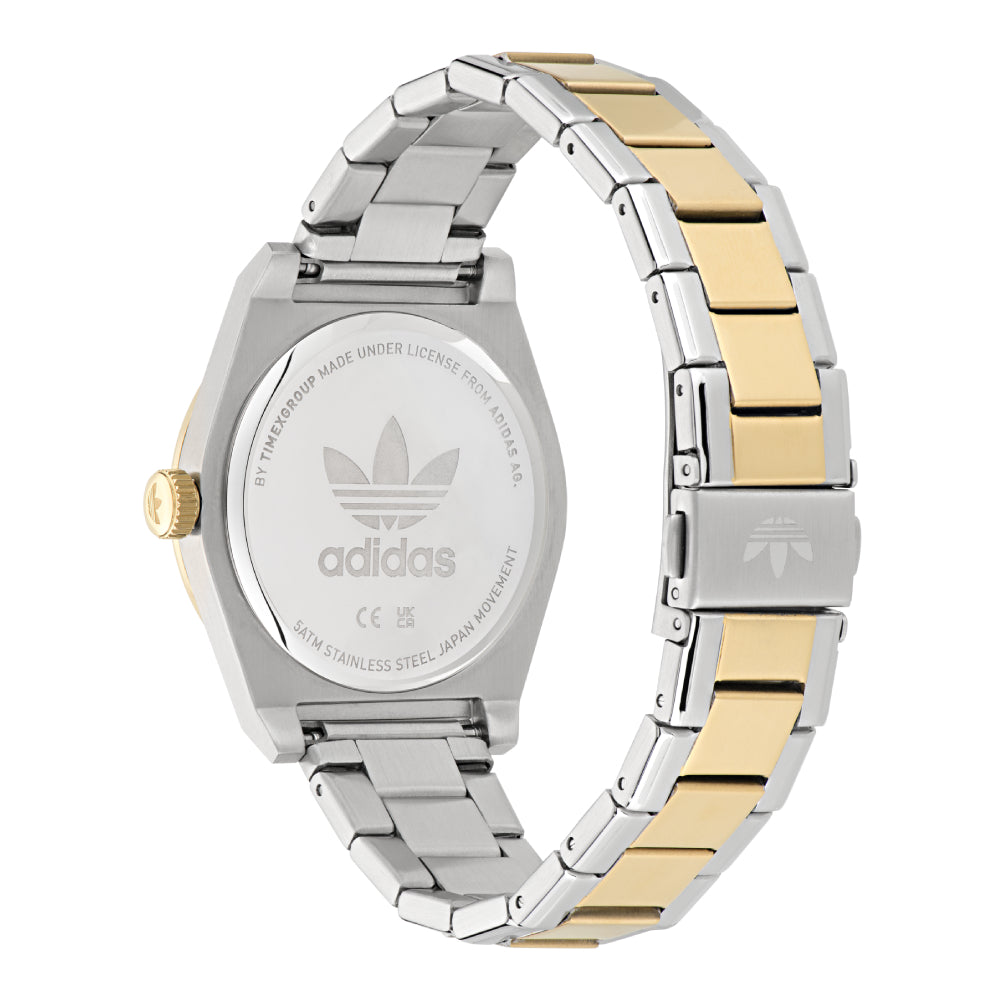 Adidas watch for men and women, quartz movement, gold dial - ADS-0125