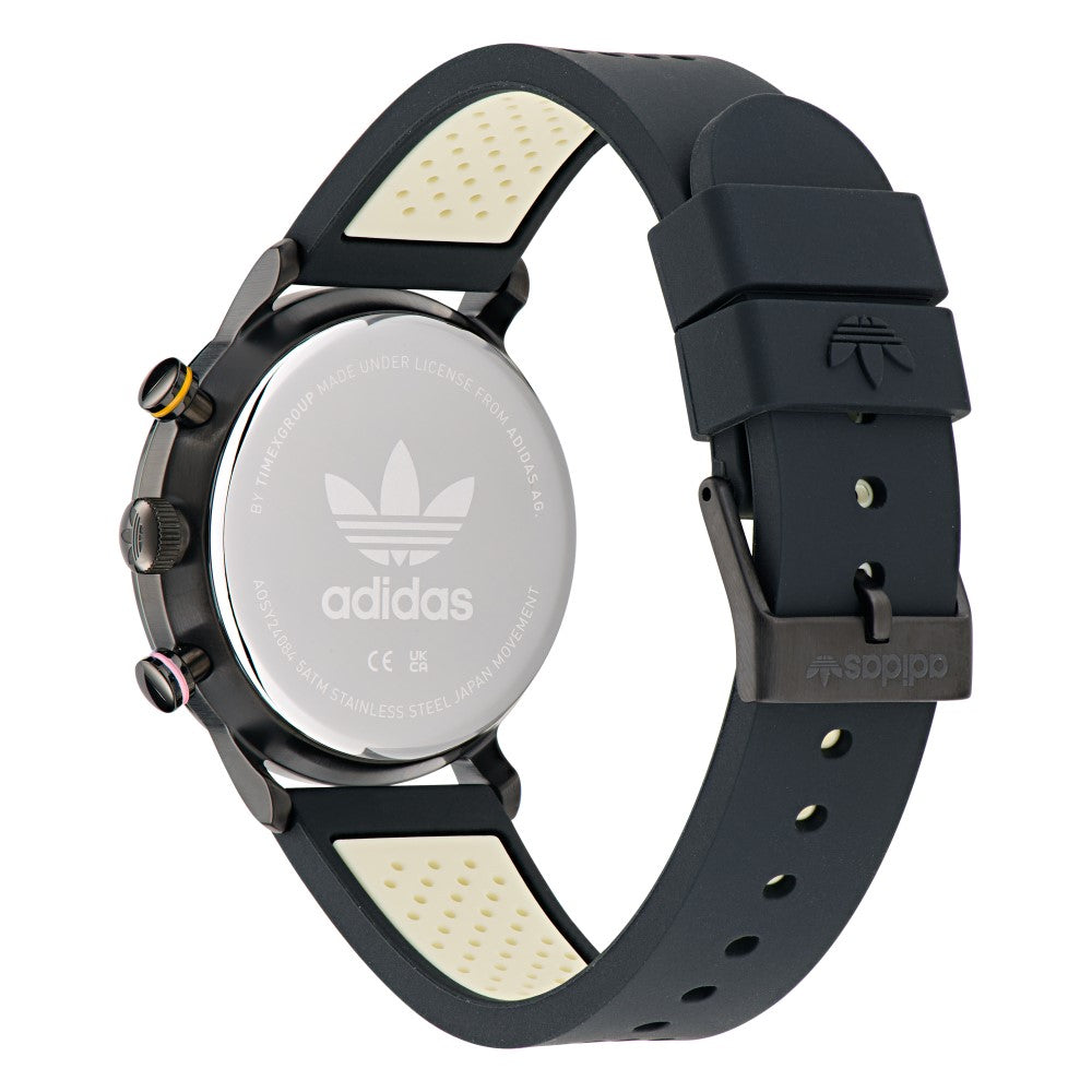 Adidas Watch for Men and Women, Quartz Movement, Black Dial - ADS-0146