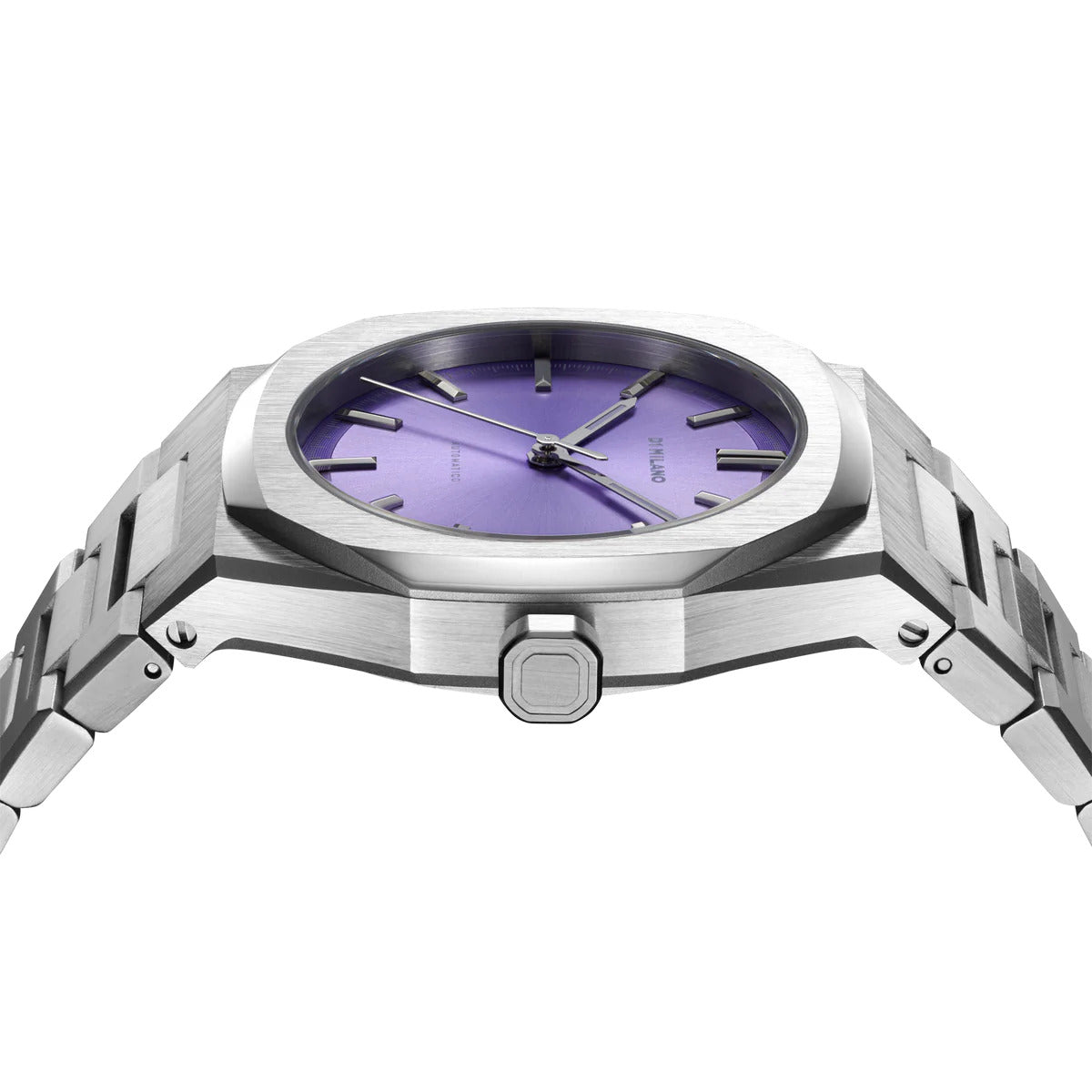 D1 Milano Women's Watch, Automatic Movement, Lilac Dial - ML-0299