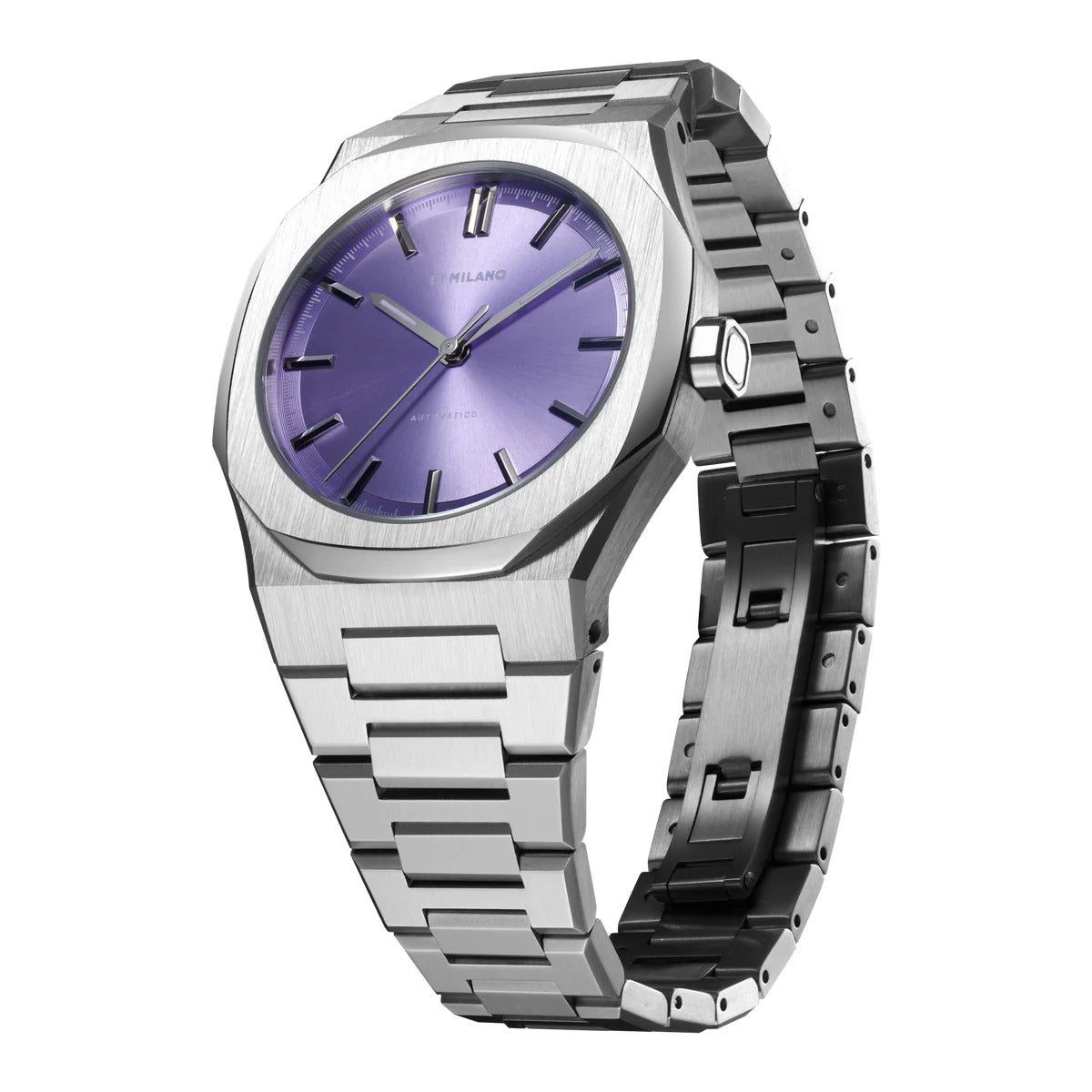 Men s watch automatic movement lilac dial color ML 0299