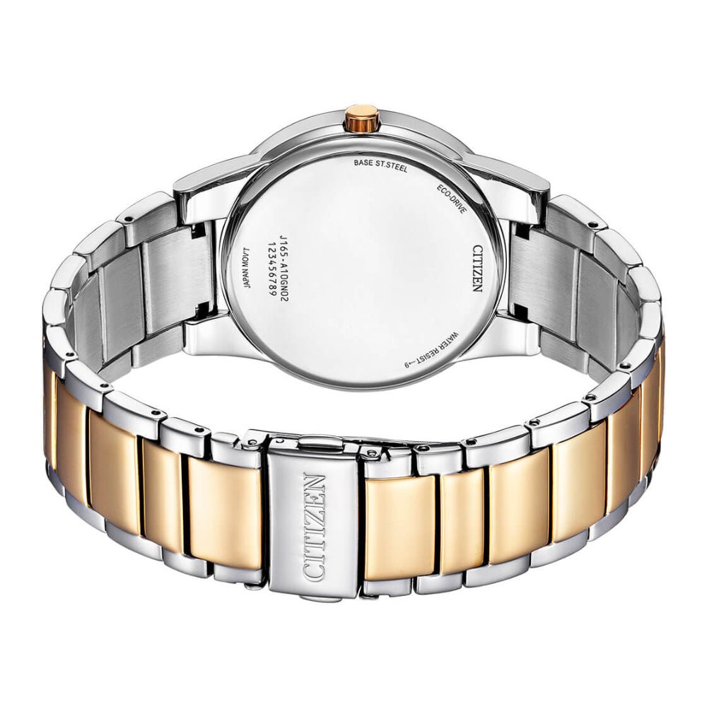 ساعة سيتيزن الرجالية Eco-Drive تعمل بالطاقة الضوئية ولون مينا أزرق - CITC-0101