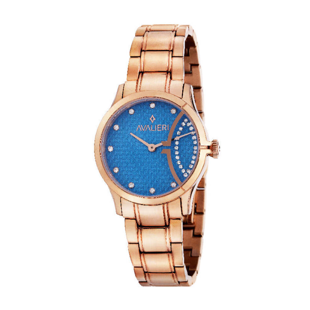 Avalieri Women's Quartz Blue Dial Watch - AV-2261B