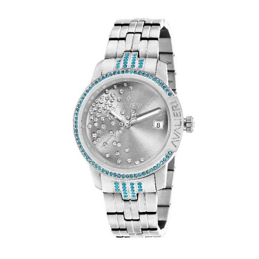 Avalieri Women's Quartz Watch With Silver White Dial - AV-2274B