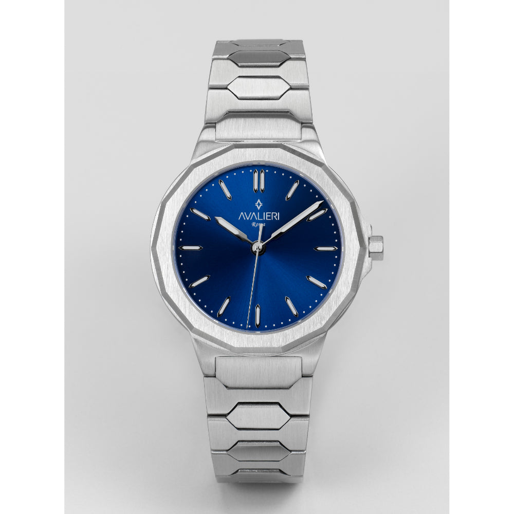 Avaleri Men's Quartz Watch with Blue Dial - AV-2692j