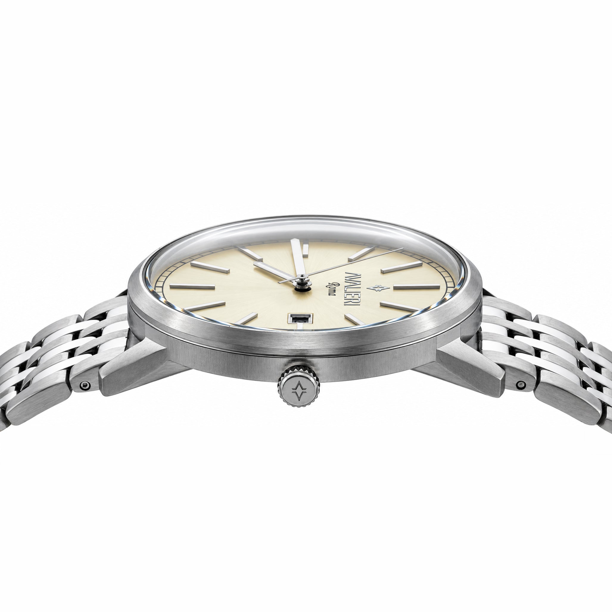 Avaleri Men's Quartz Watch with Silver Dial - AV-2697B