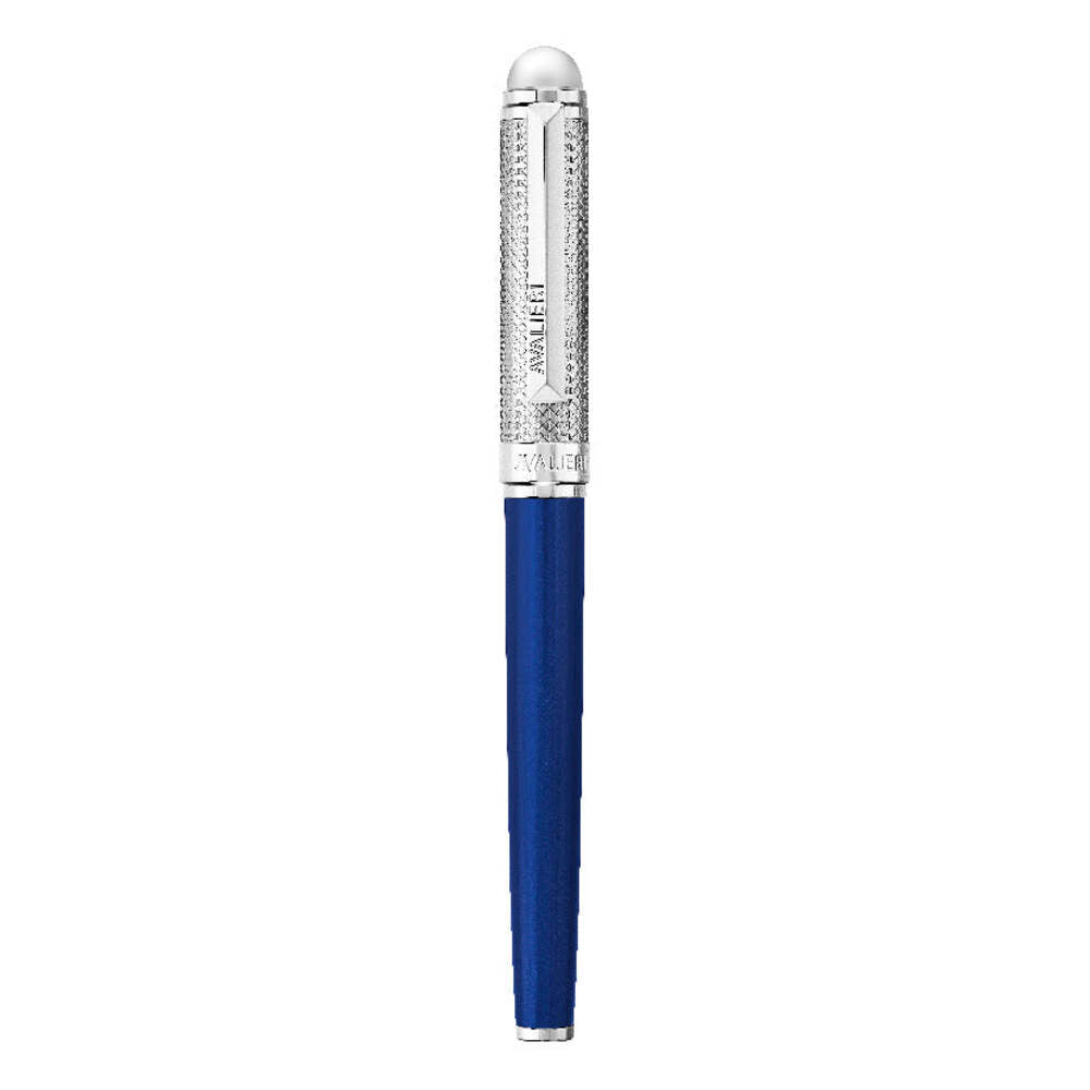 Avalieri Silver and Blue Pen - AVPN-0125