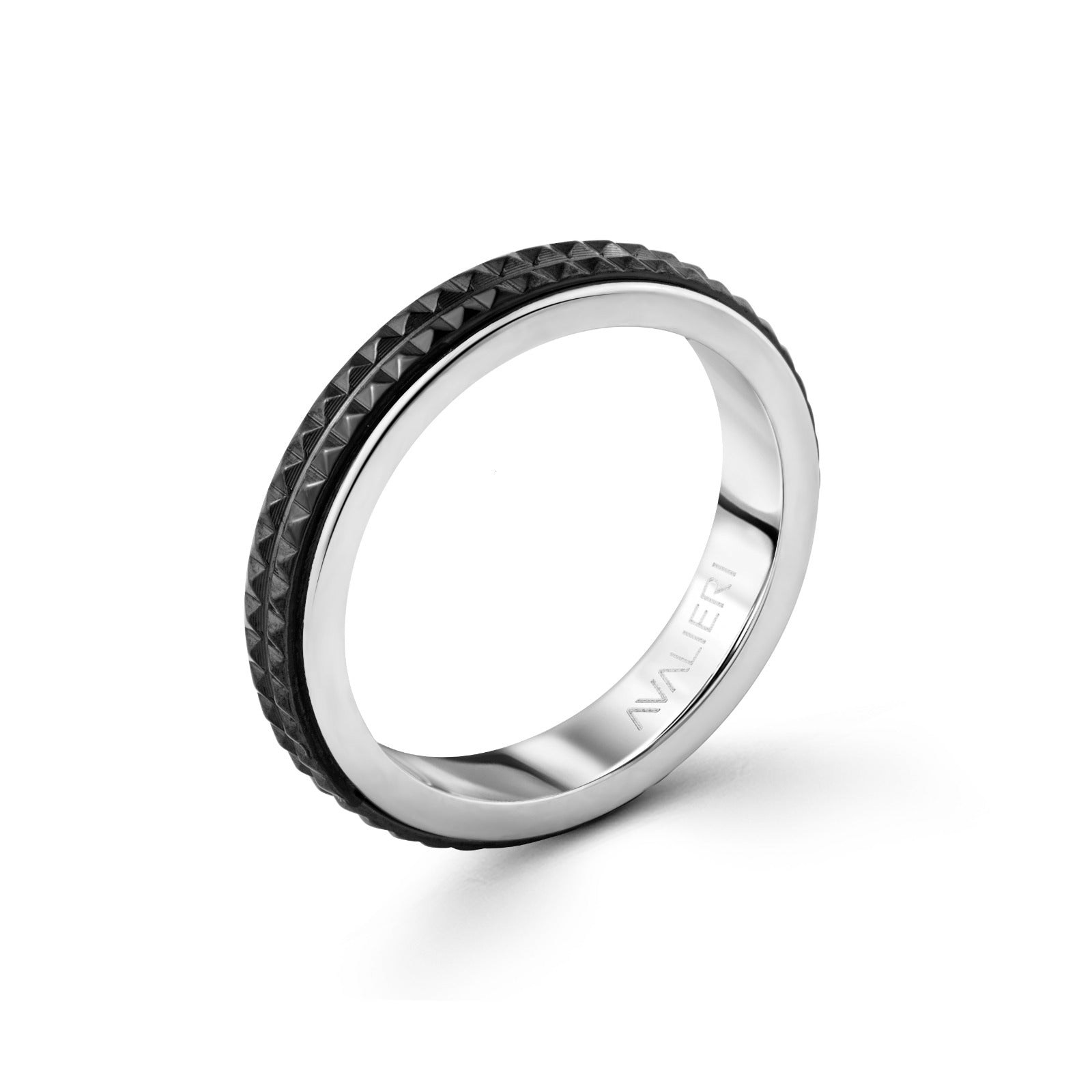 Avalieri Men's Ring  With Black AVRG-G0009(62)