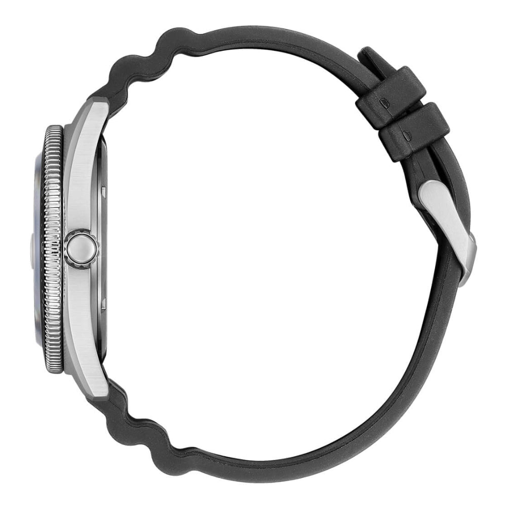 ساعة سيتيزن الرجالية كرونوغراف Eco-Drive تعمل بالطاقة الضوئية ولون مينا أزرق - CITC-0072