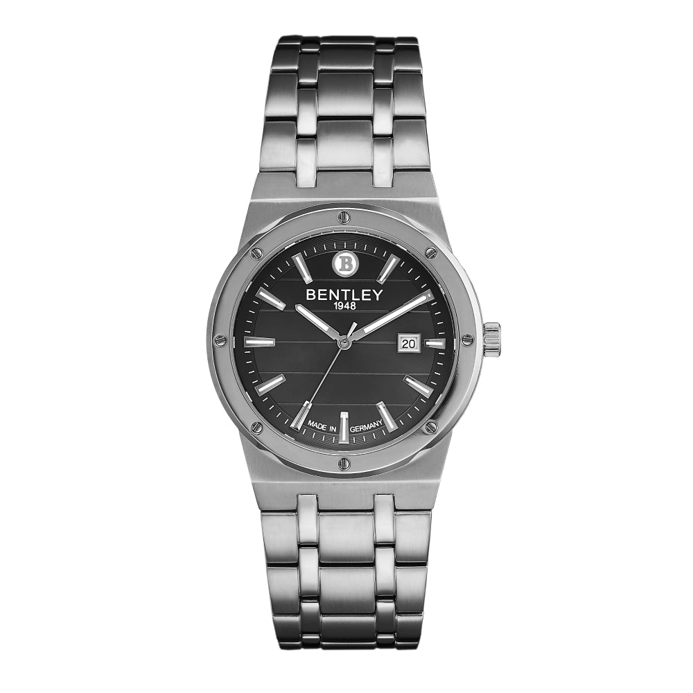 Bentley Men's Quartz Black Dial Watch - BEN-0066
