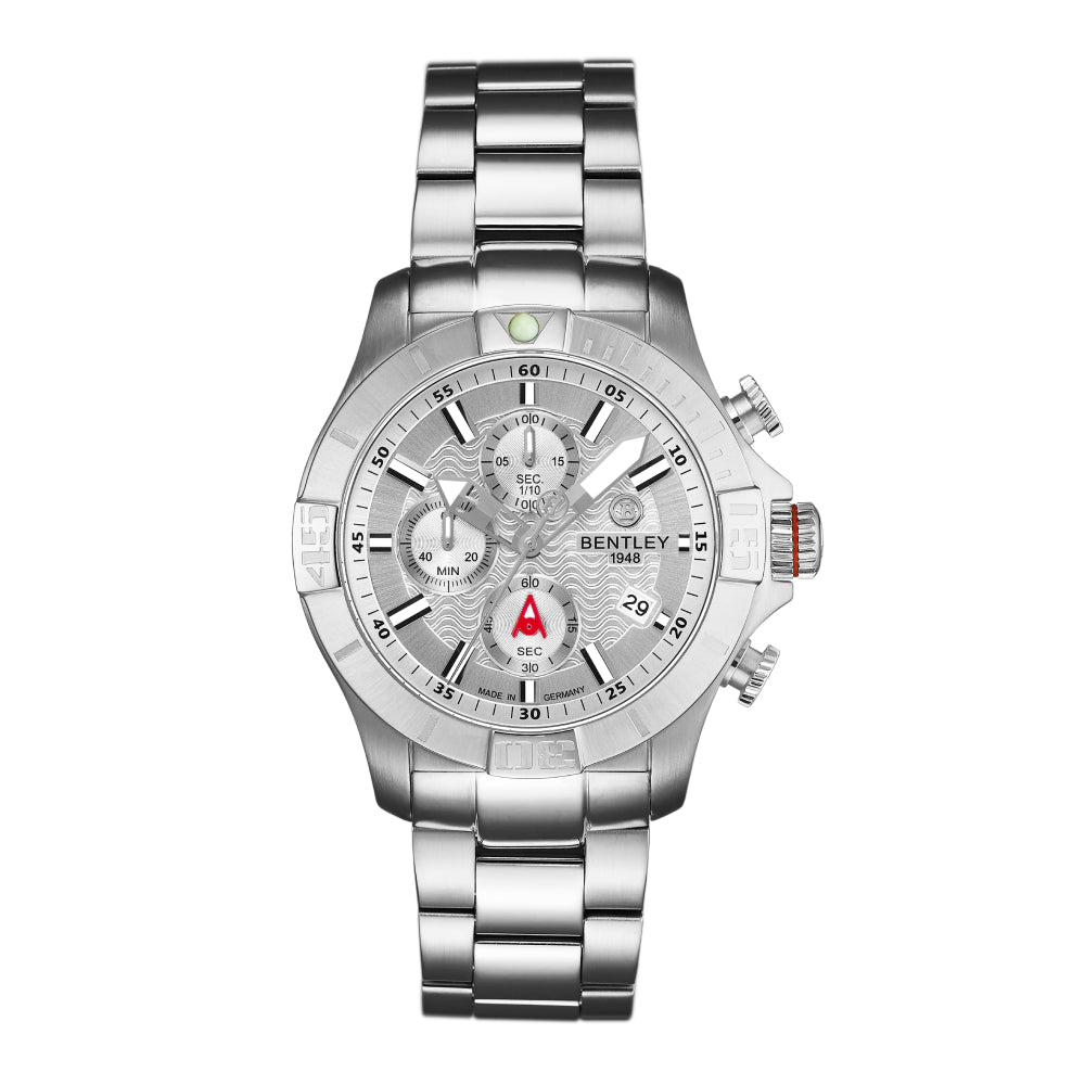 Bentley Men's Quartz Watch Silver Dial - BEN-0069