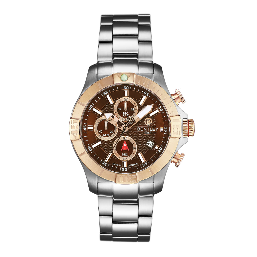 Bentley Men's Quartz Watch, Brown Dial - BEN-0070