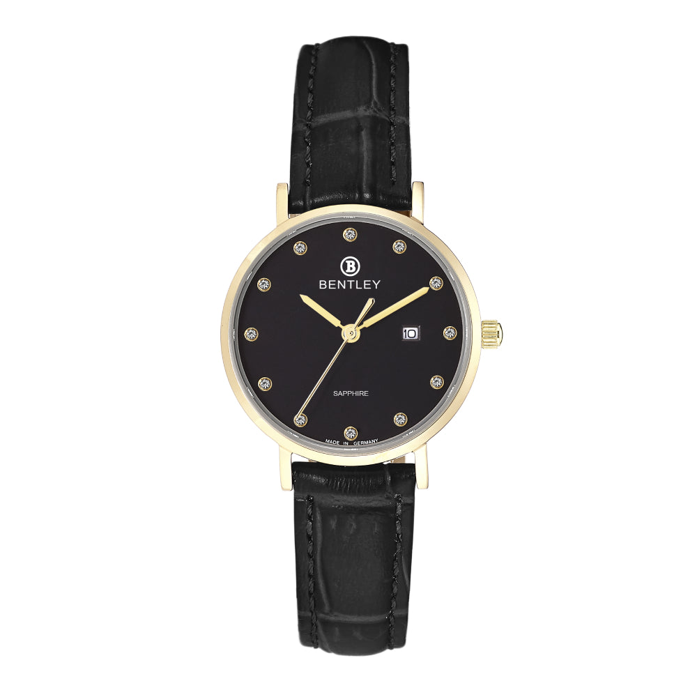 Bentley Women's Quartz Black Dial Watch - BEN-0071