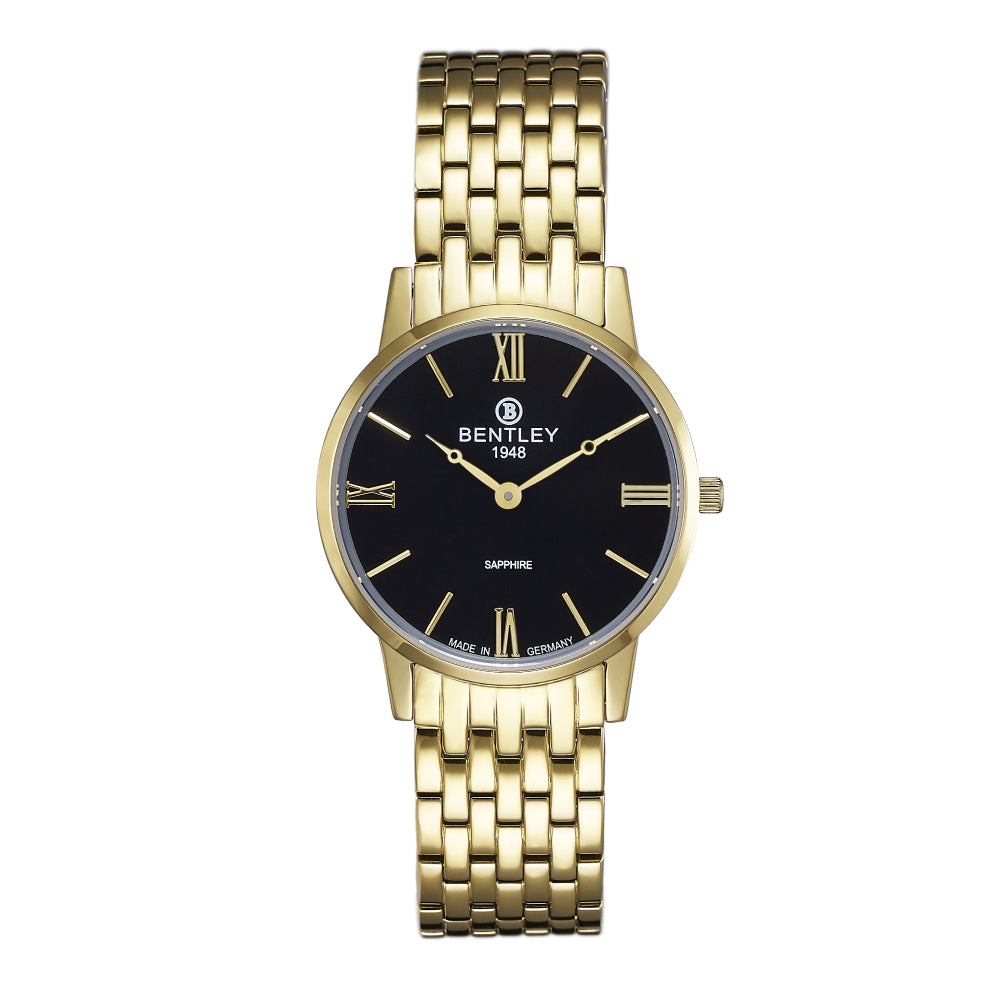 Bentley Women's Quartz Black Dial Watch - BEN-0075