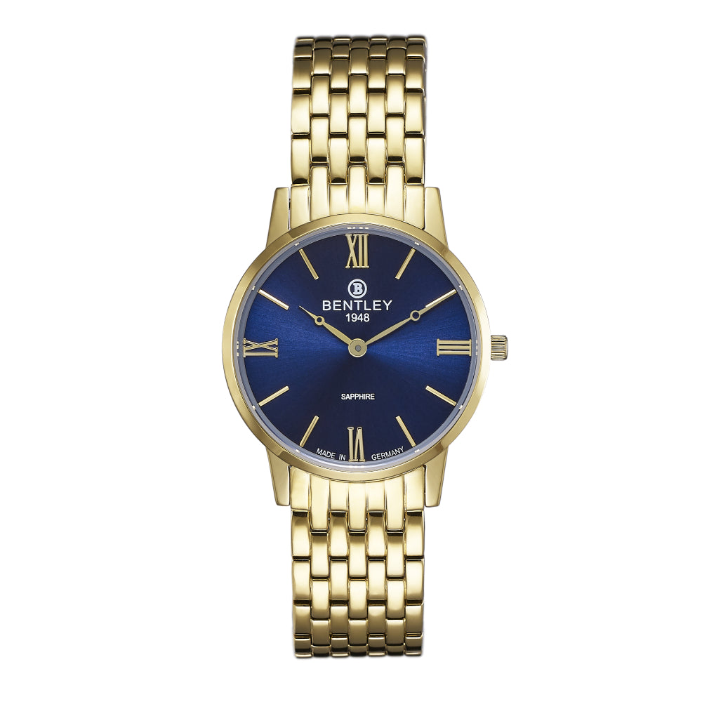 Bentley Women's Quartz Blue Dial Watch - BEN-0077