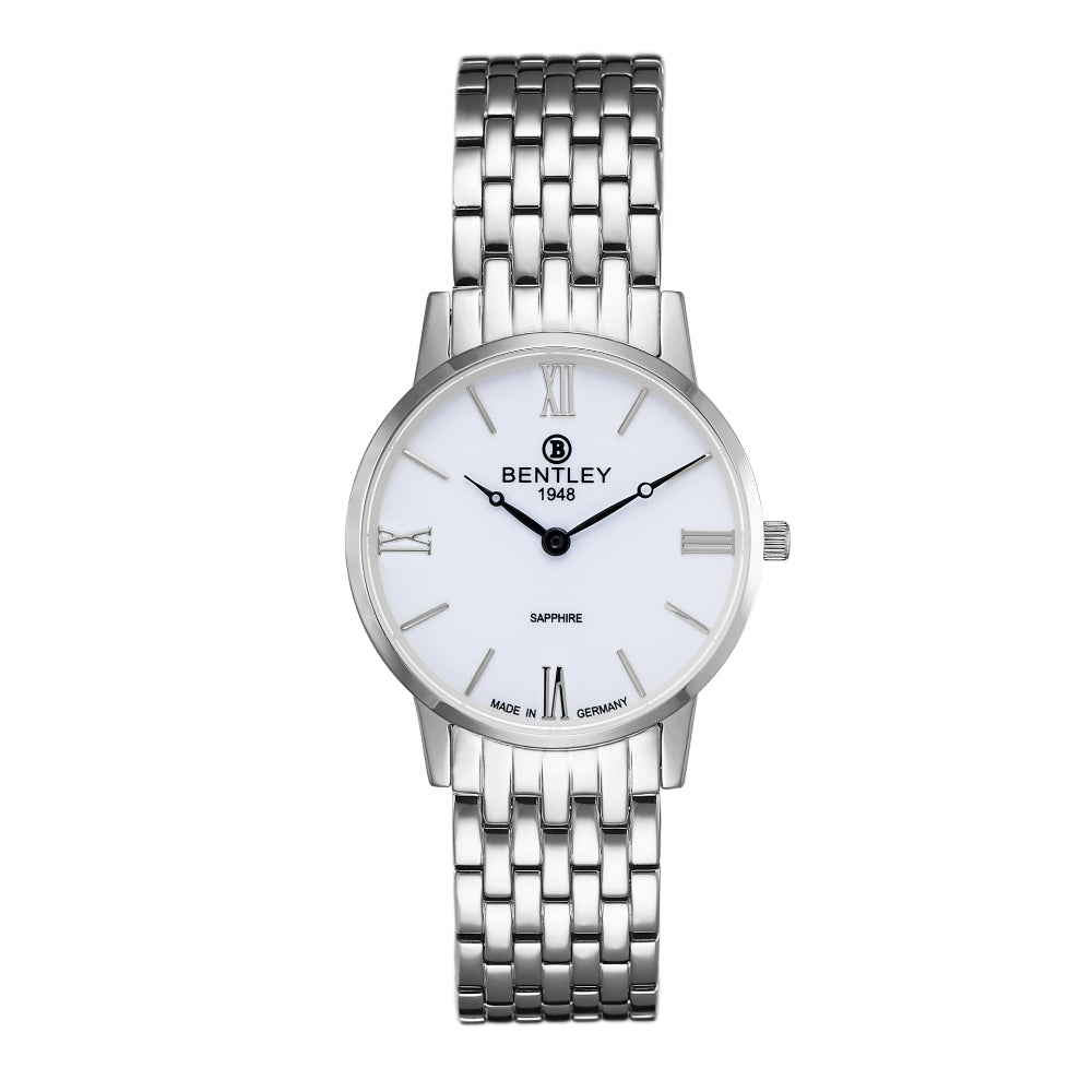 Bentley Women's Quartz White Dial Watch - BEN-0082