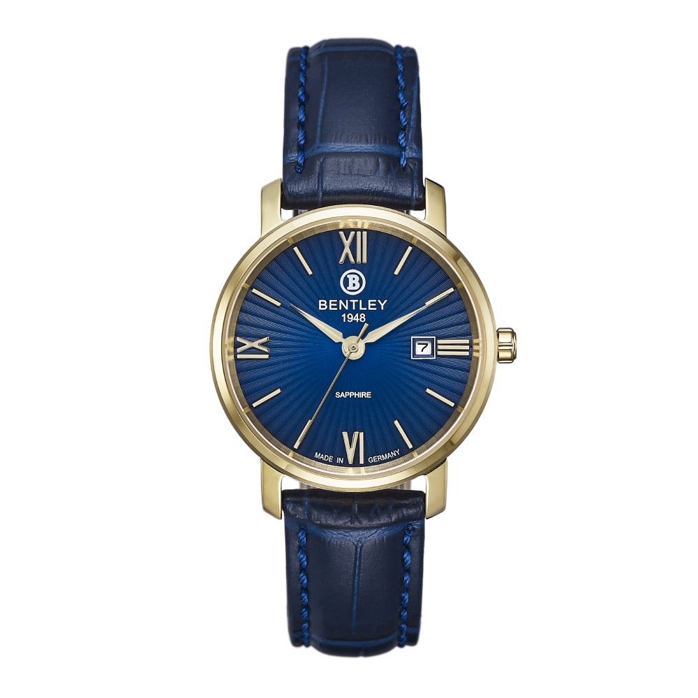 Bentley Women's Quartz Blue Dial Watch - BEN-0087