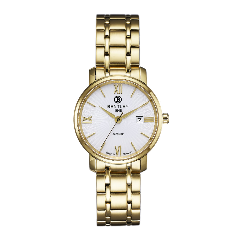 Bentley Women's Quartz White Dial Watch - BEN-0088