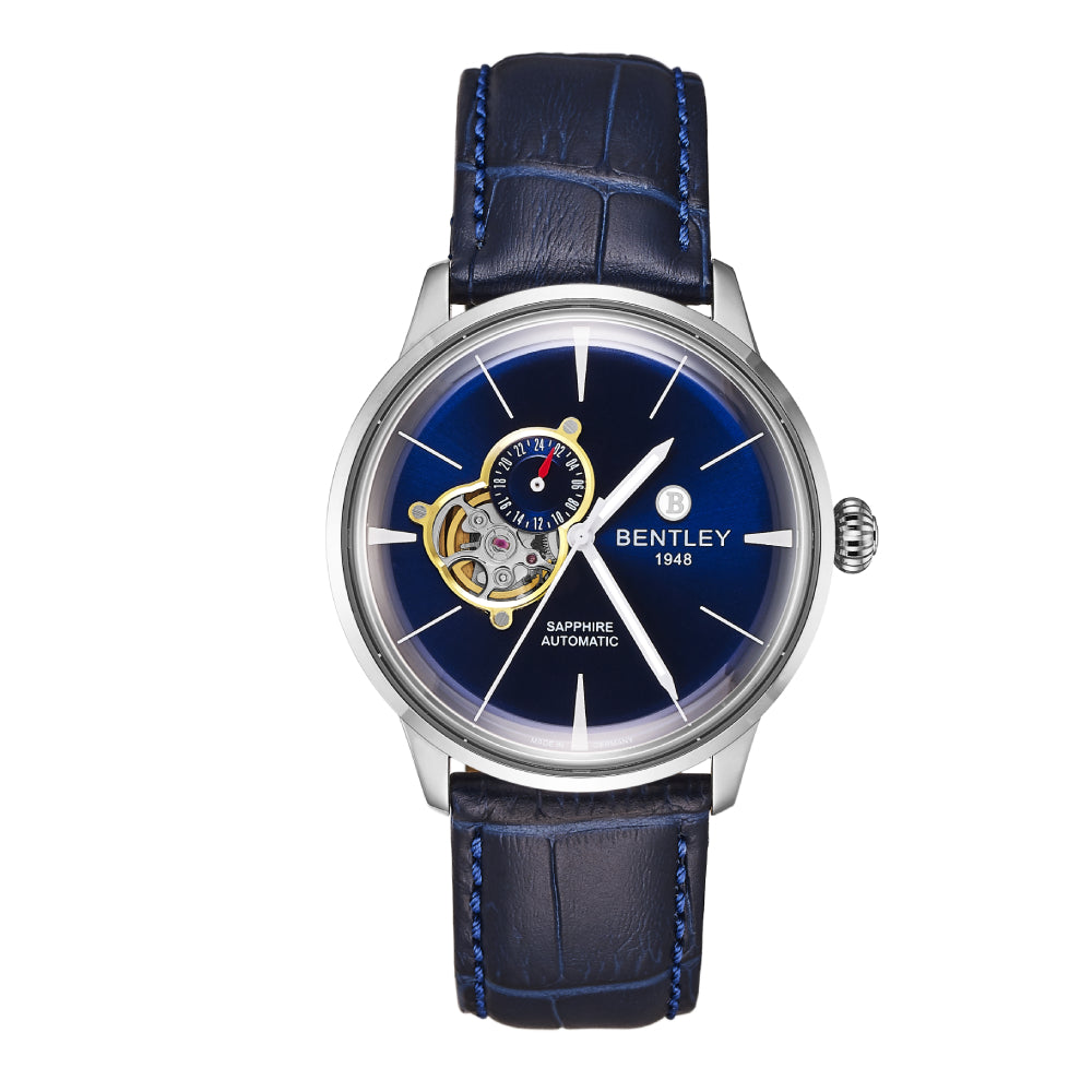 Bentley Men's Automatic Movement Blue Dial Watch - BEN-0094