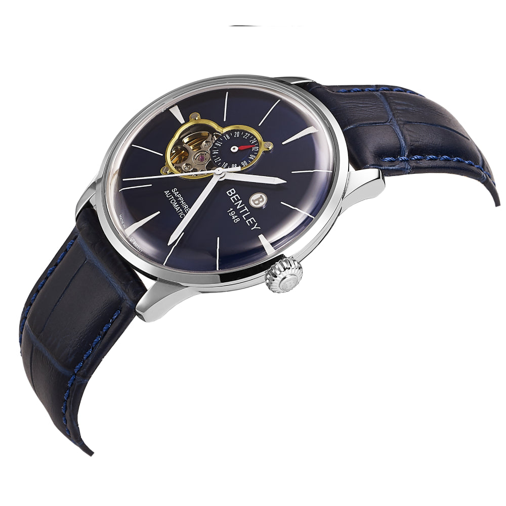 Bentley Men's Automatic Movement Blue Dial Watch - BEN-0094