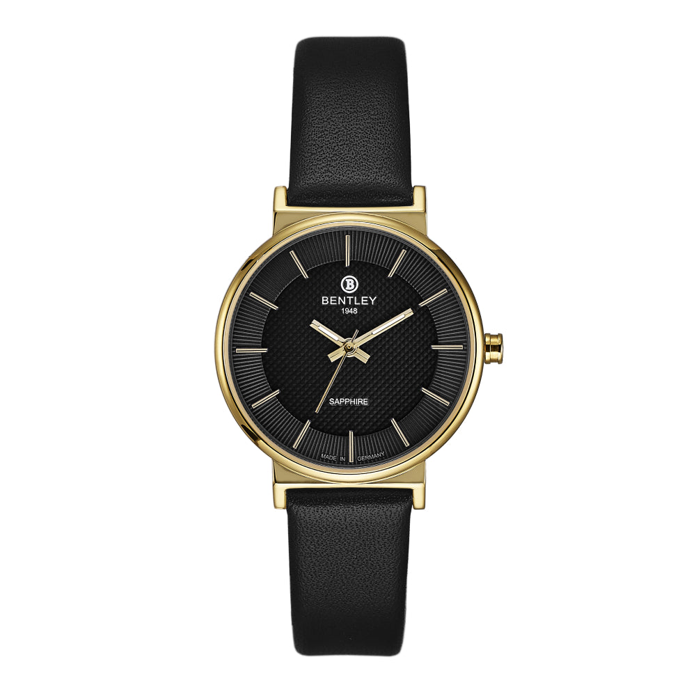 Bentley Women's Quartz Black Dial Watch - BEN-0100