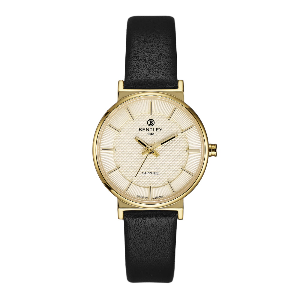 Bentley Women's Quartz Watch Gold Dial - BEN-0102