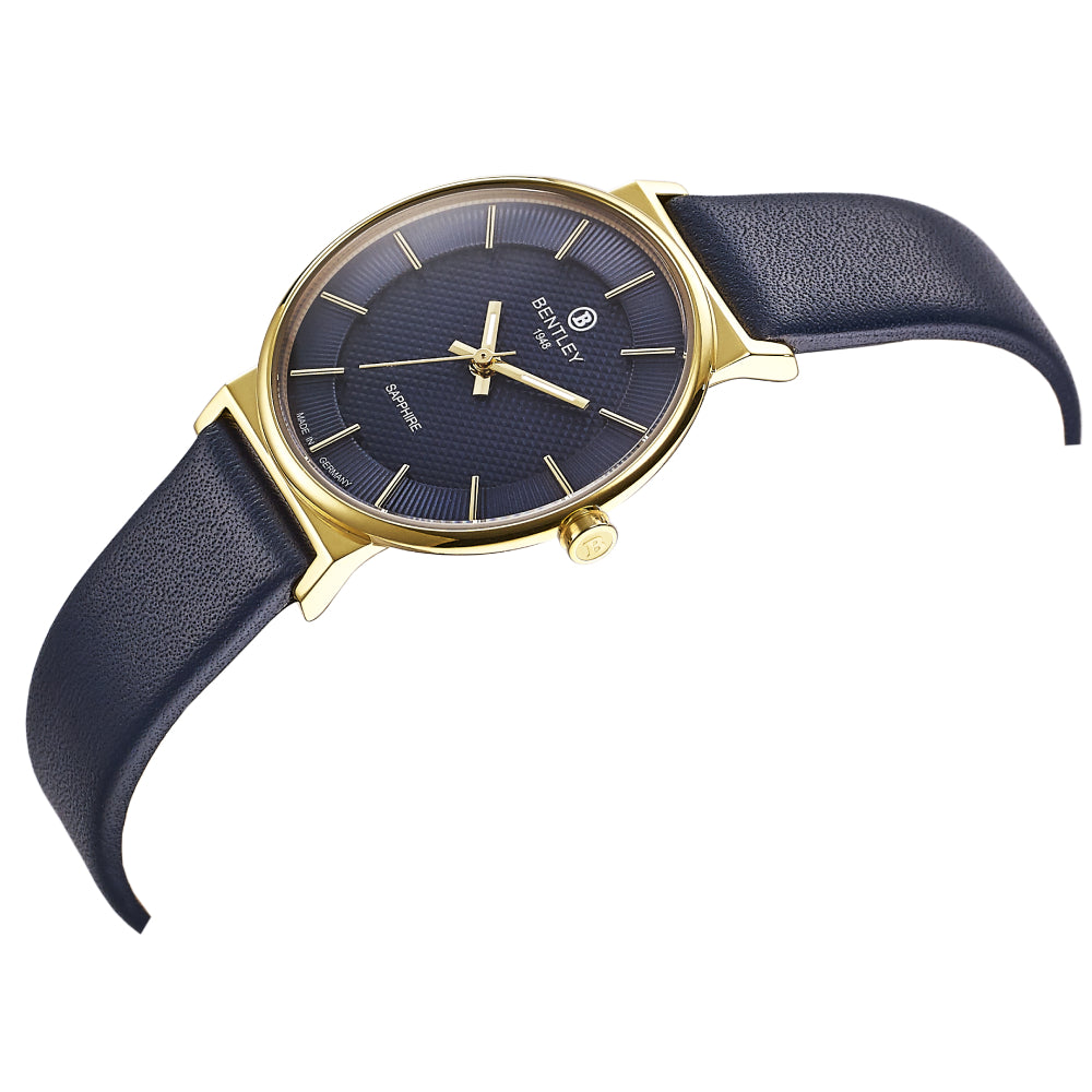 Bentley Women's Quartz Blue Dial Watch - BEN-0103