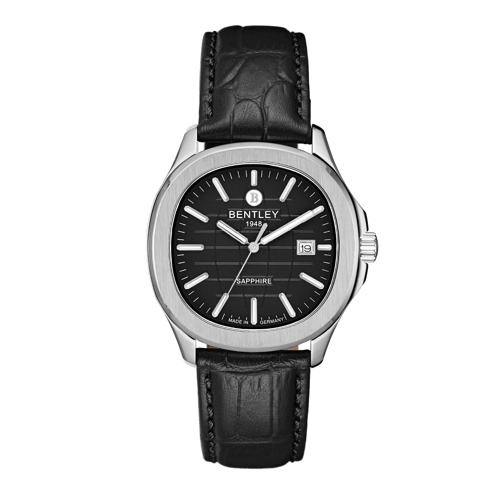 Bentley Men's Quartz Black Dial Watch - BEN-0116