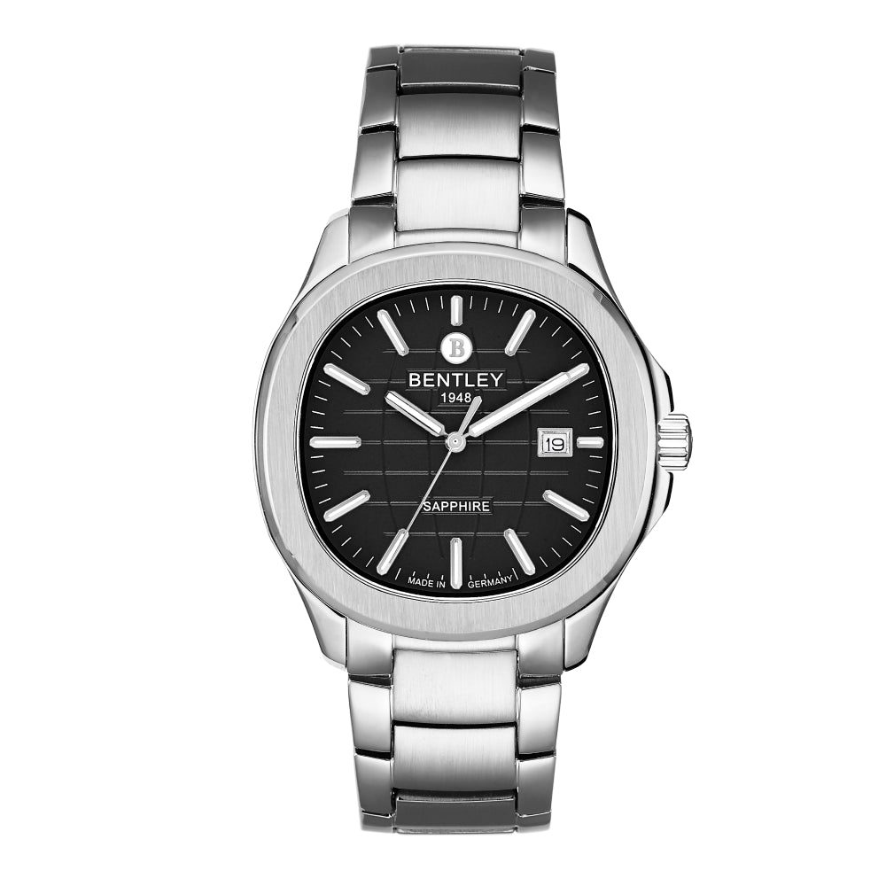 Bentley Men's Quartz Black Dial Watch - BEN-0117