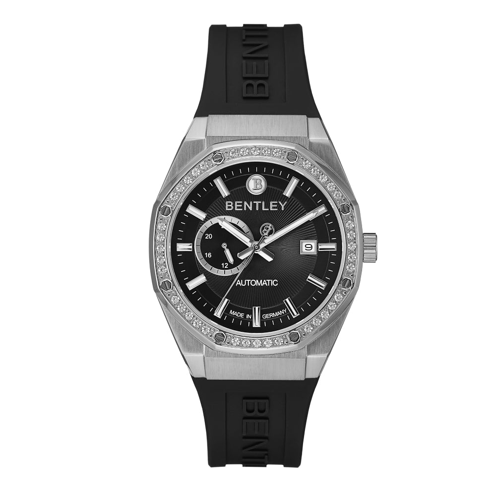 Bentley Men's Automatic Movement Black Dial Watch - BEN-0126