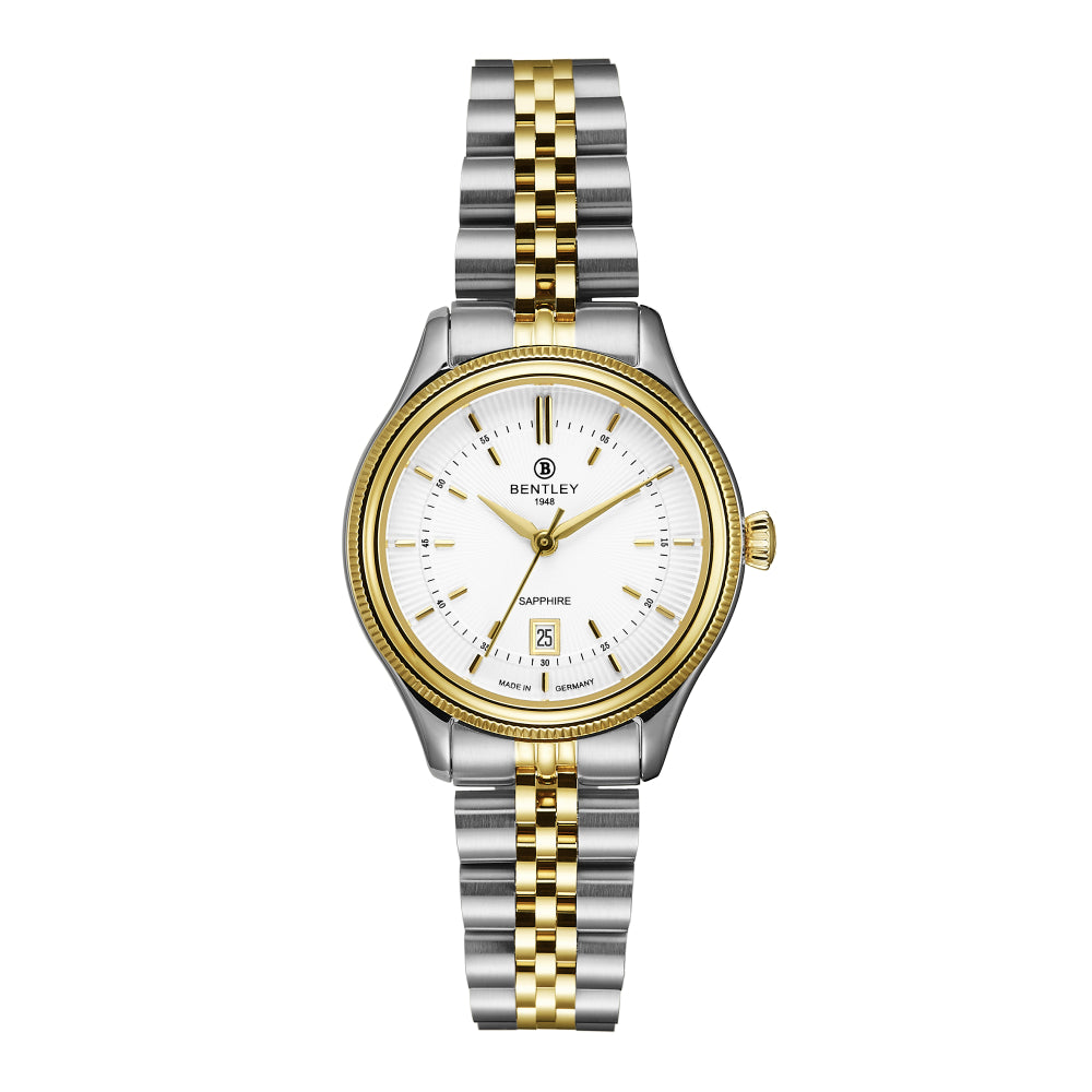 Bentley Women's Quartz White Dial Watch - BEN-0133