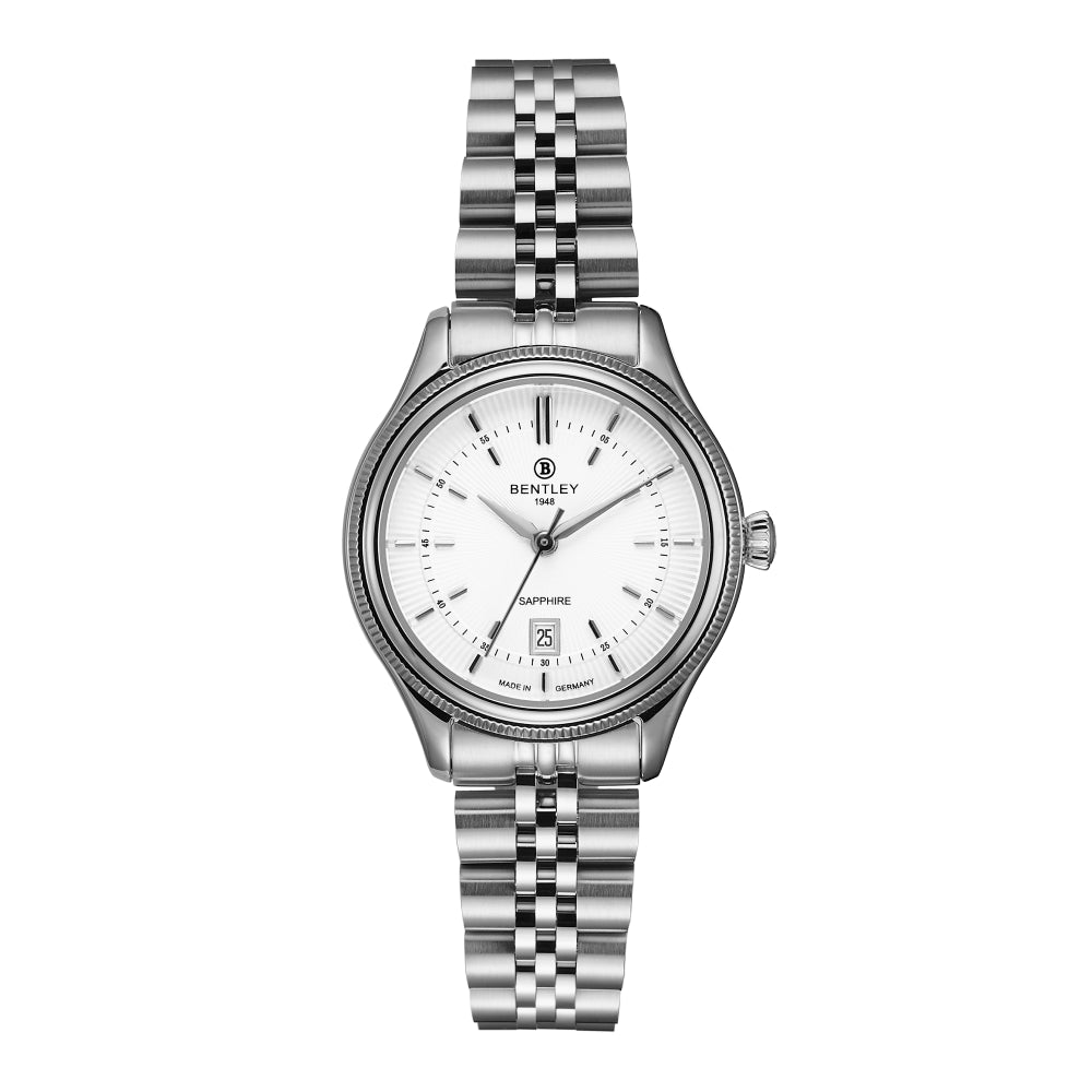 Bentley Women's Quartz White Dial Watch - BEN-0135