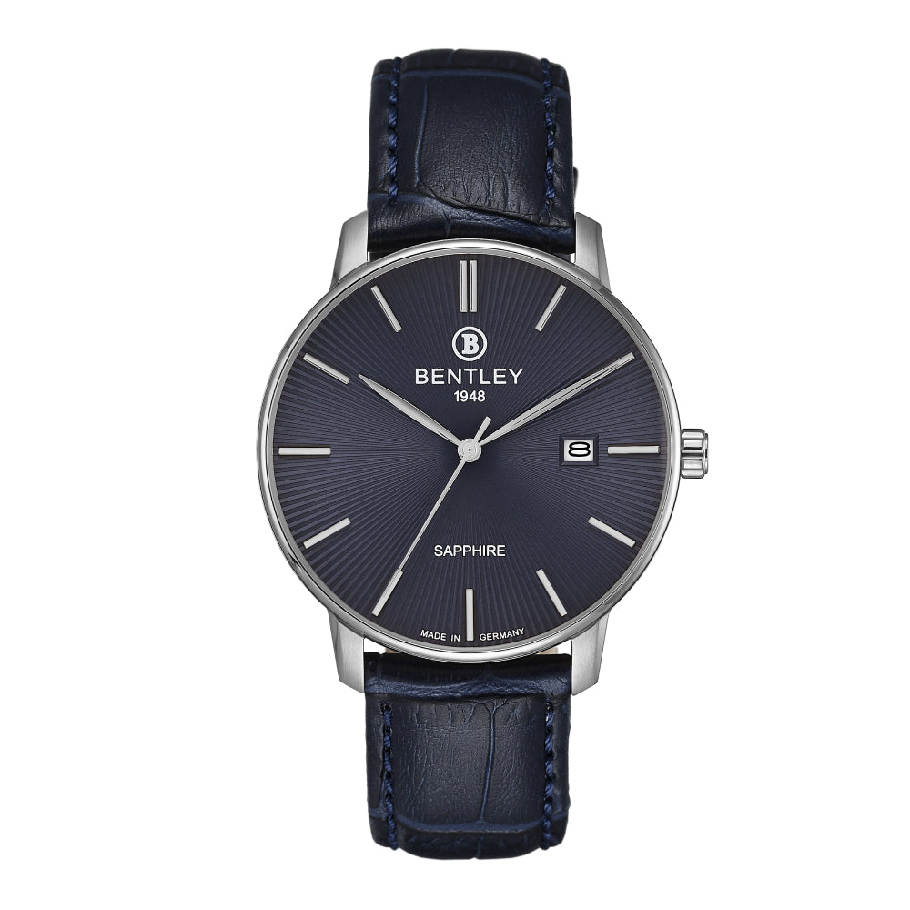 Bentley Men's Quartz Blue Dial Watch - BEN-0143