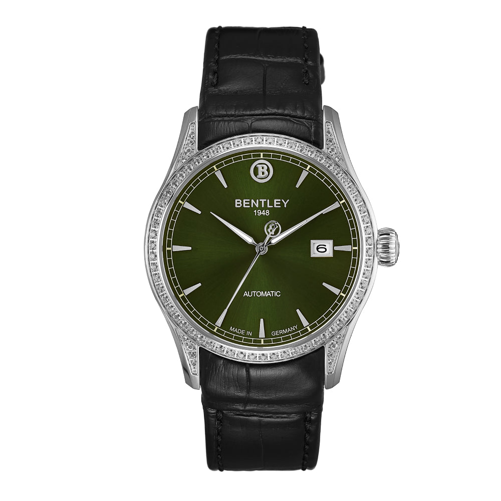 Bentley Men's Automatic Movement Green Dial Watch - BEN-0148