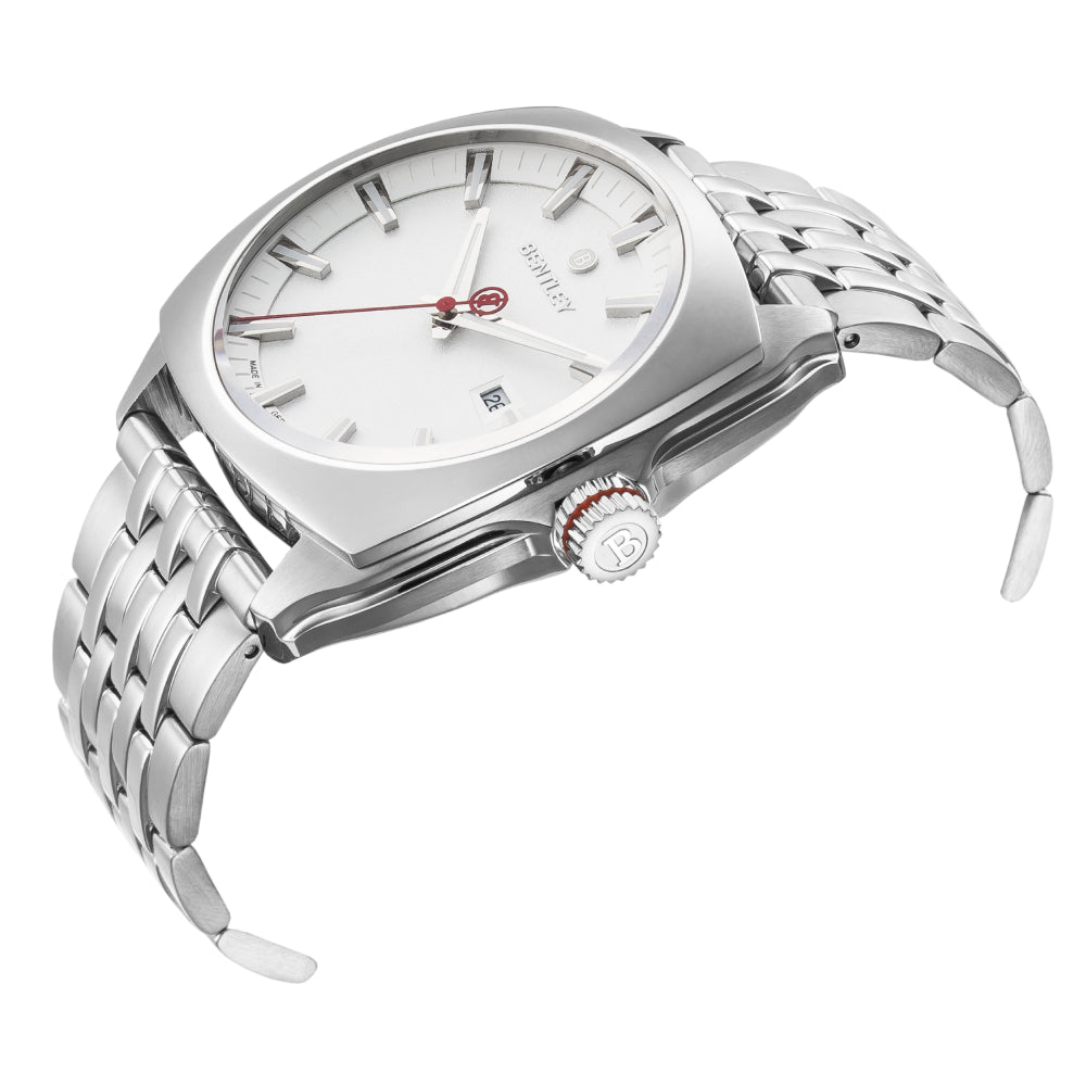 Bentley Men's Quartz Watch with Silver Dial - BEN-0149