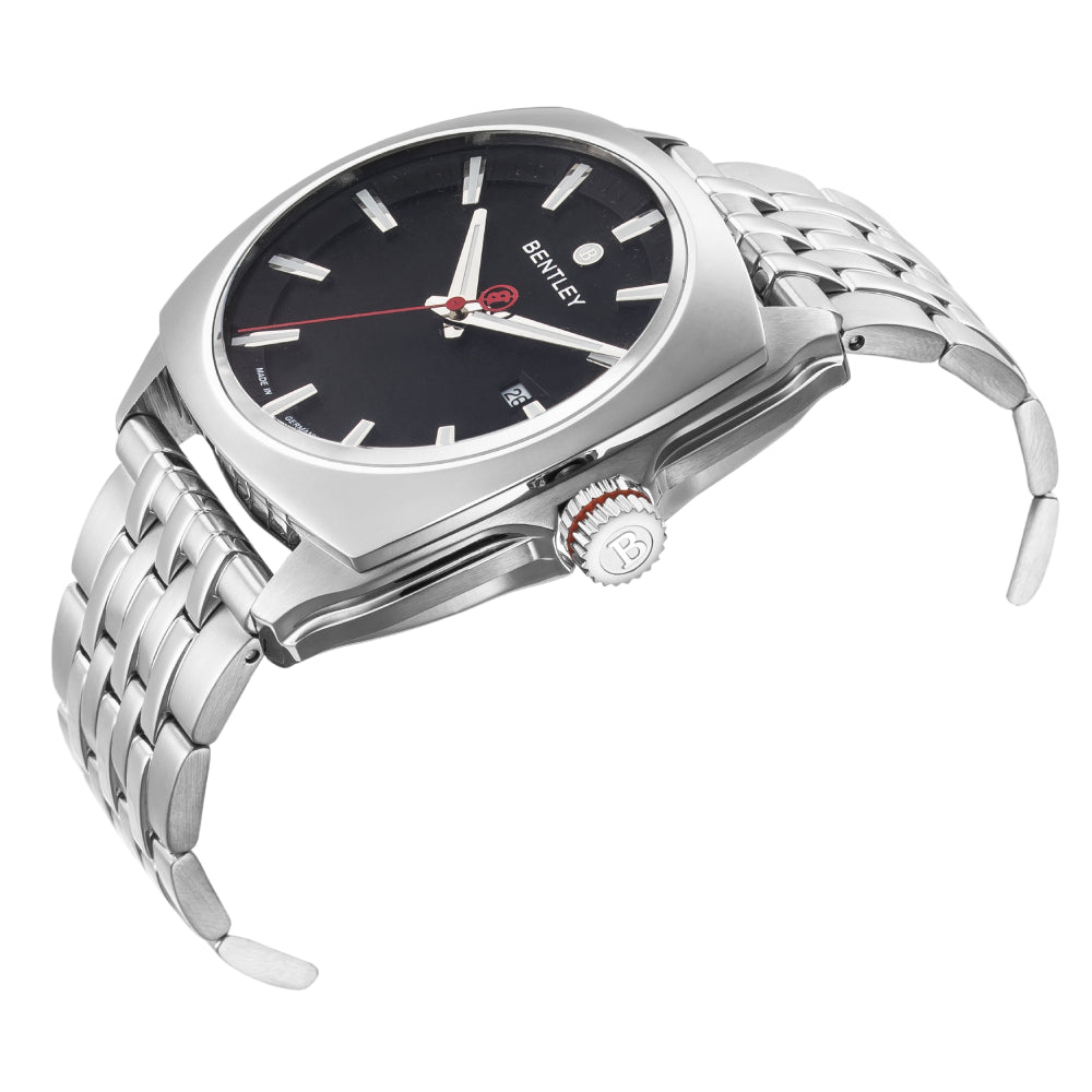 Bentley Men's Watch, Quartz Movement, Black Dial - BEN-0150