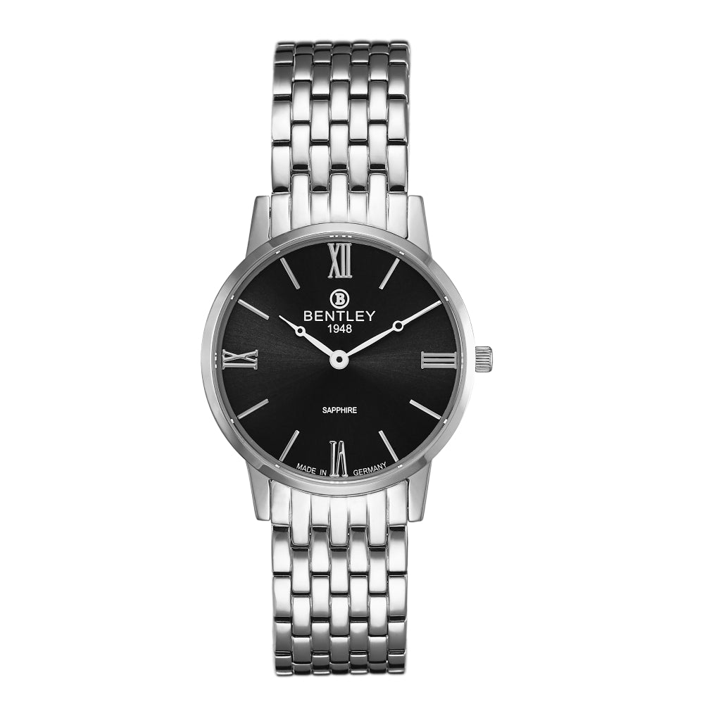 Bentley Women's Watch, Quartz Movement, Black Dial - BEN-0156