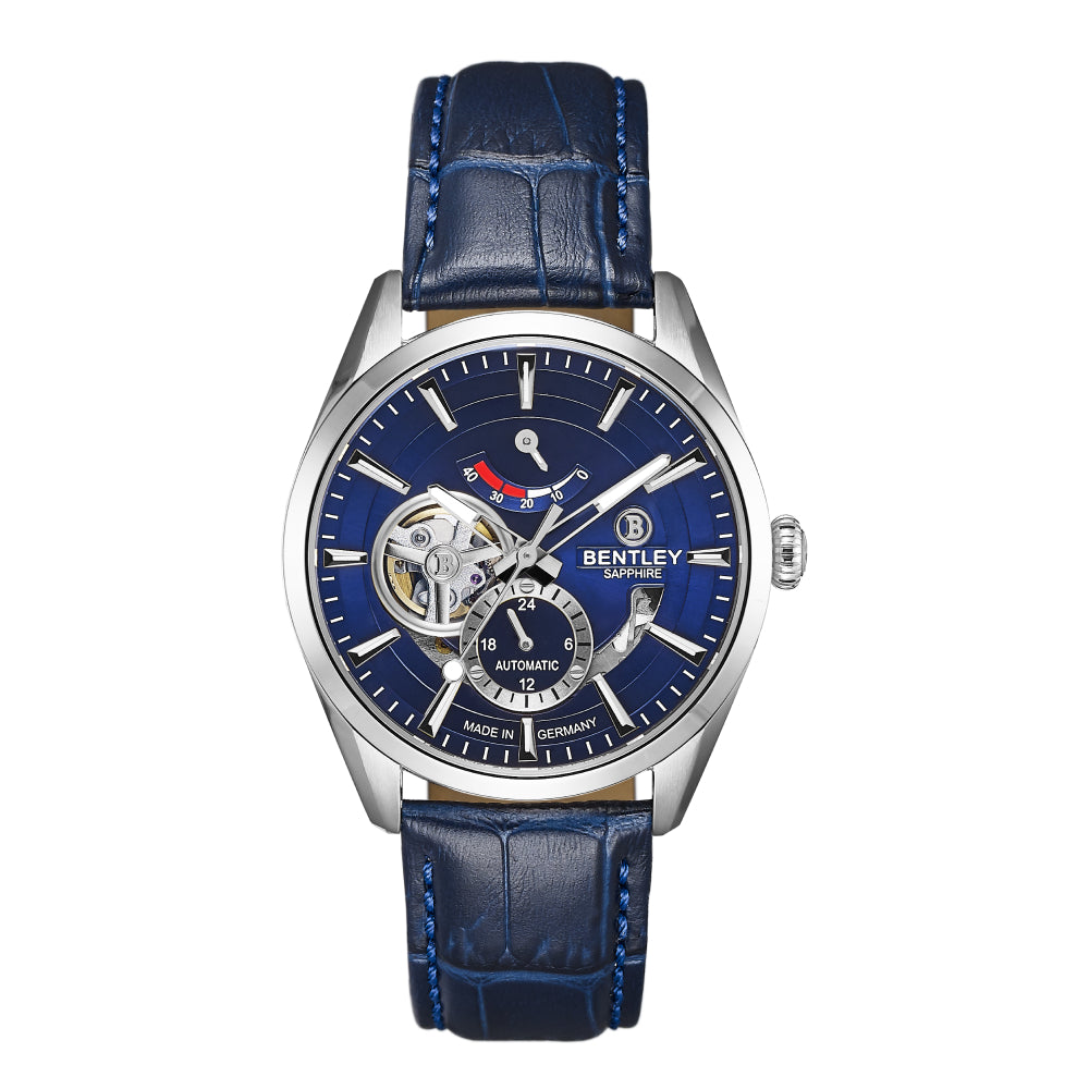 Bentley Men's Watch, Automatic Movement, Blue Dial - BEN-0158