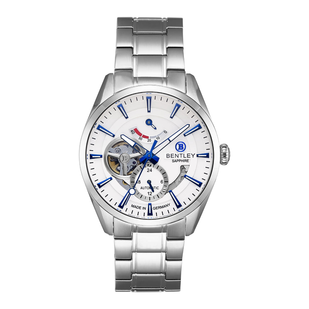 Bentley Men's Watch, Automatic Movement, White Dial - BEN-0160