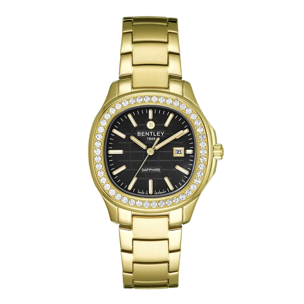 Bentley Women's Quartz Watch with Black Dial - BEN-0163