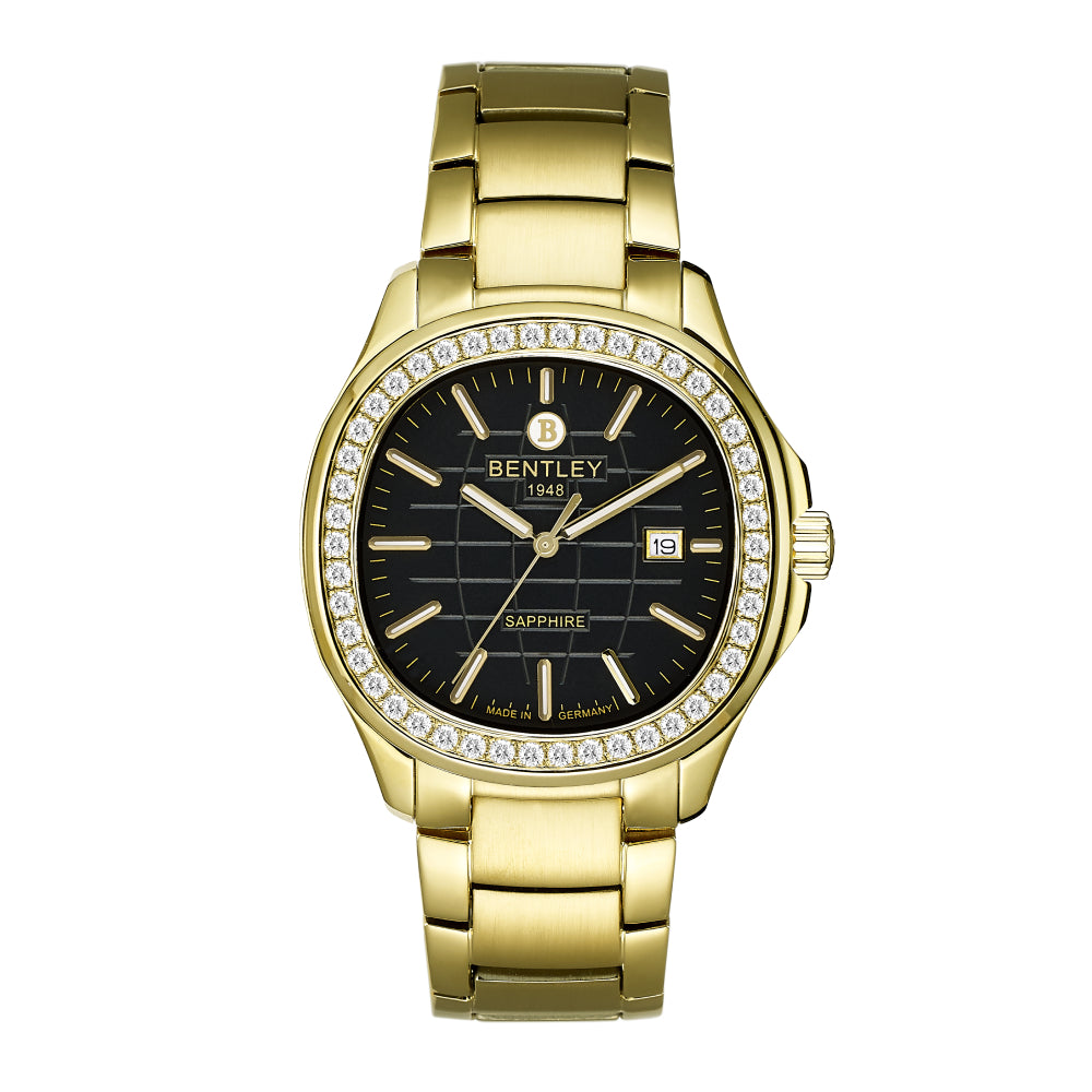 Bentley Men's Watch, Quartz Movement, Black Dial - BEN-0167