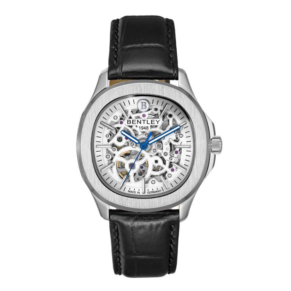 Bentley Men's Watch, Automatic Movement, White Dial - BEN-0171