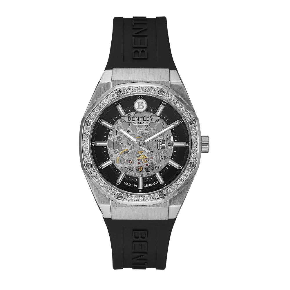 Bentley Men's Watch, Automatic Movement, Black Dial - BEN-0174
