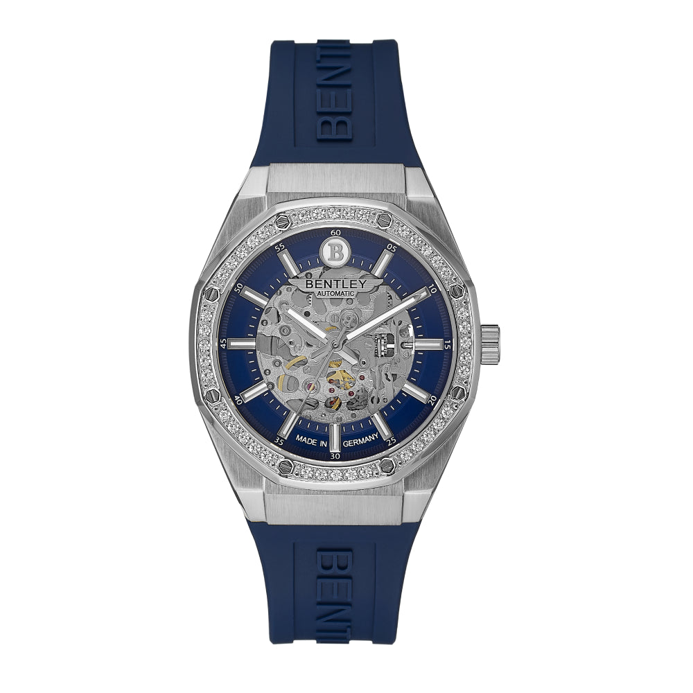 Bentley Men's Watch, Automatic Movement, Blue Dial - BEN-0175
