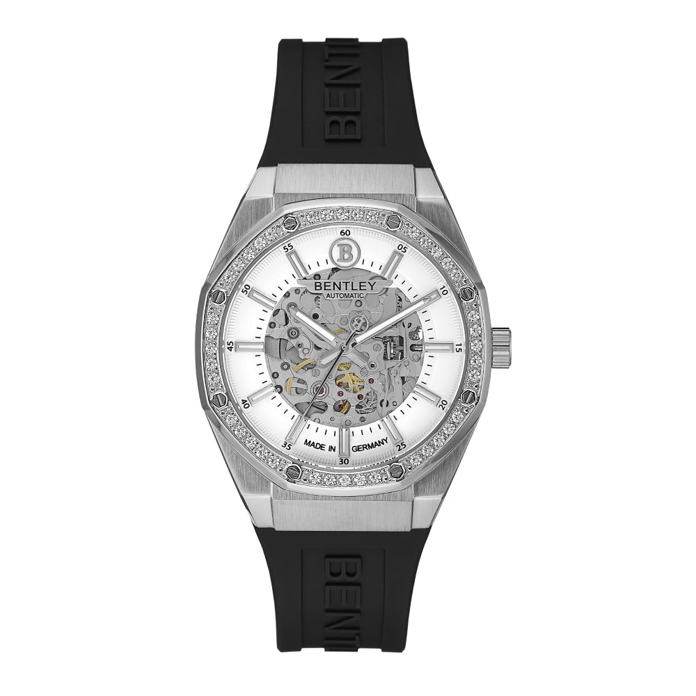 Bentley Men's Watch, Automatic Movement, White Dial - BEN-0176