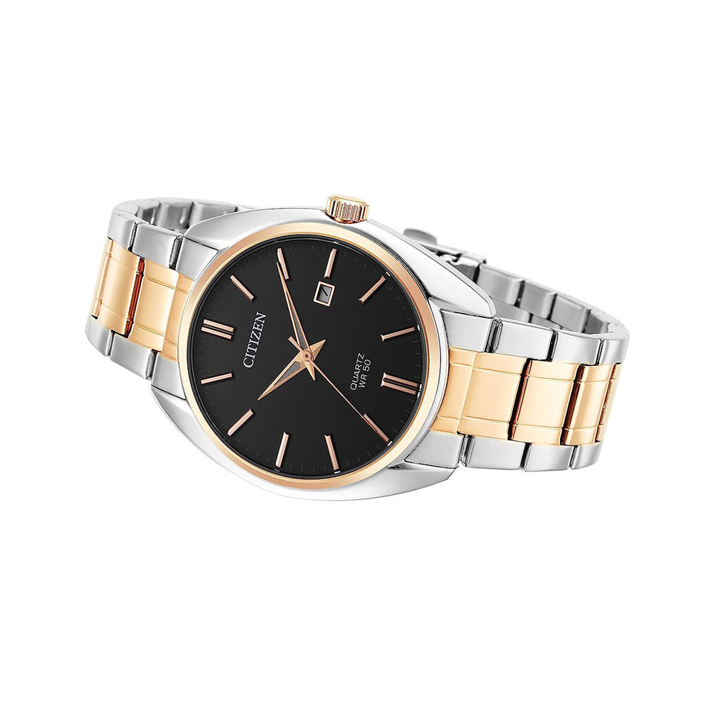 Citizen Men's Hyperion Quartz Watch with Black Dial - BI5104-57E