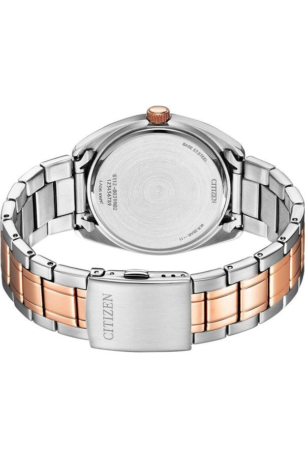 Men's Citizen Quartz Watch with Burgundy Sunray Dial - BI5104-57X