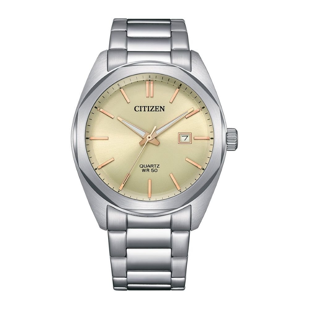 Citizen Men's Quartz Watch with Off-White Dial - CITC-0016