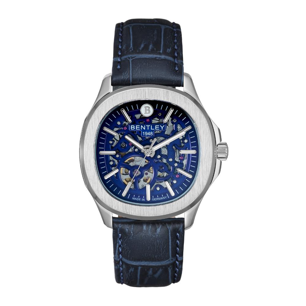 Bentley Men's watch with automatic movement and blue dial - BEN-0212